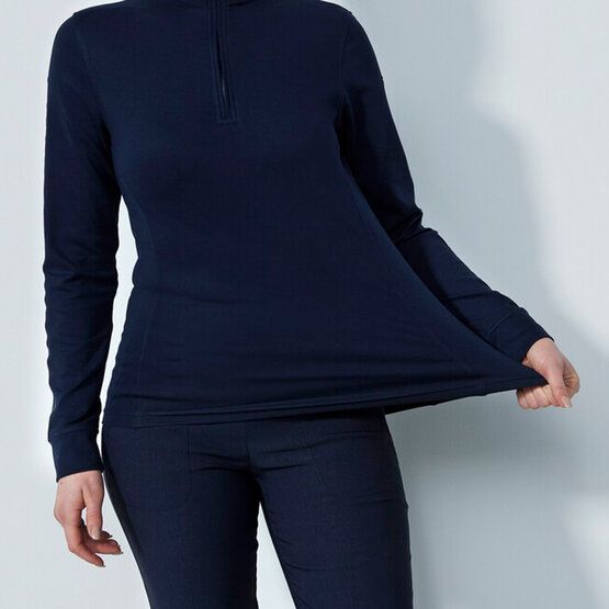 Daily Sports  ANNA turtleneck thermal midlayer navy