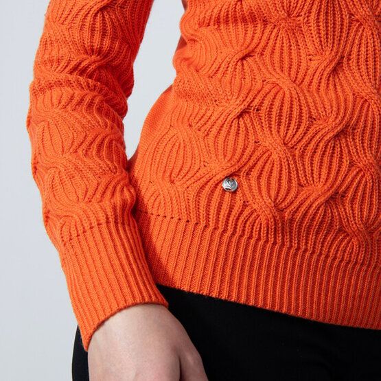 Daily Sports  ERMONT Pullover Lining Windstopp Knit orange