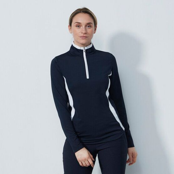 Image of Daily Sports Vichy Rolli Stretch Unterzieher navy