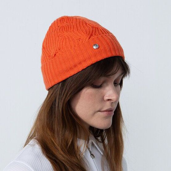 Daily Sports  ERMONT knitted hat Lining orange