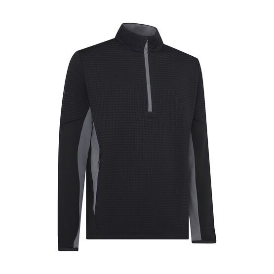 Callaway Textured Pullover Stretch Midlayer schwarz