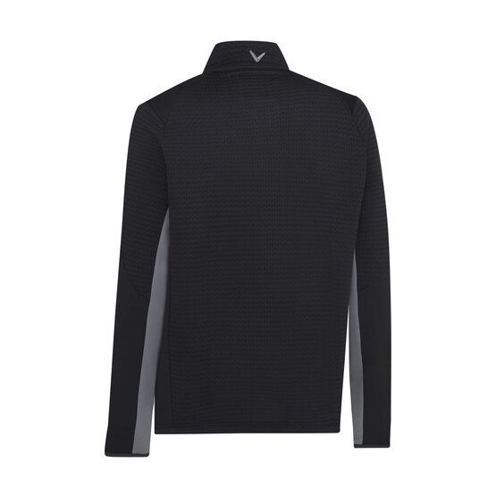 Callaway  Textured Pullover Stretch Midlayer black