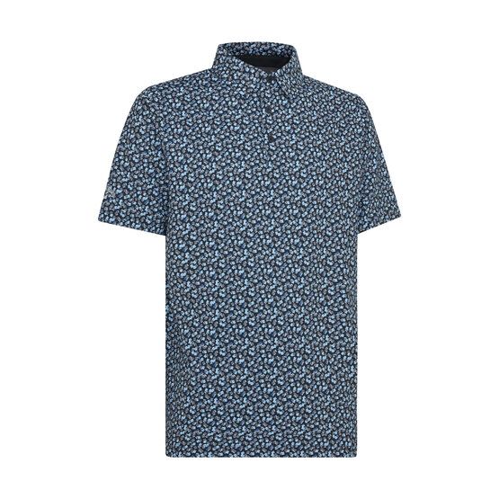 Callaway  Polaroid Confetti half-sleeve polo black