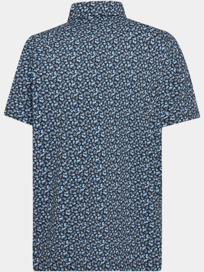 Callaway Polaroid Confetti Halbarm Polo schwarz