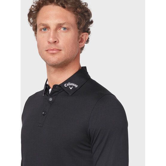 Callaway  Polo LS Performance s dlouhým rukávem černá