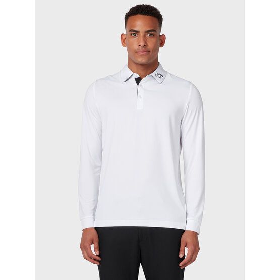 Callaway  LS Performance long sleeve polo white