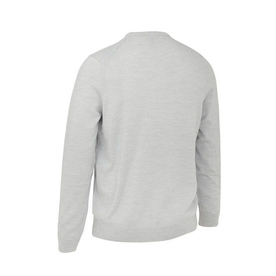 Callaway  V-neck merino sweater pullover knit light gray