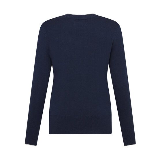 Penguin Solid Sweater Strick Pullover navy