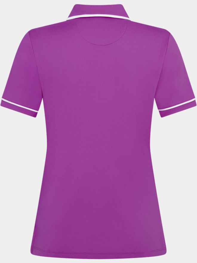 Penguin Performance Veronika Halbarm Polo fuchsia