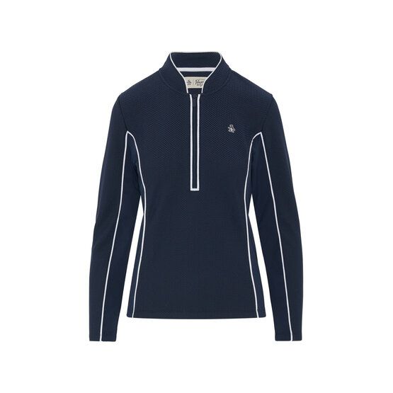 Penguin  Midweight Long Sleeve Stretch Midlayer navy