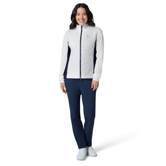 Penguin  Insulated Woven Full-Zip Stretch Jacket white