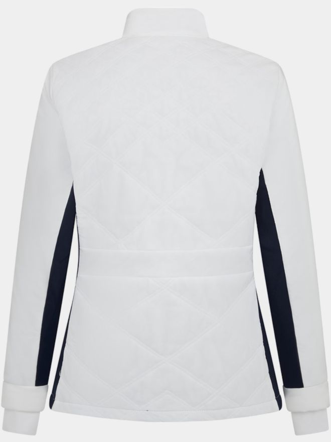 Penguin Insulated Woven Full-Zip Stretch Jacke weiß