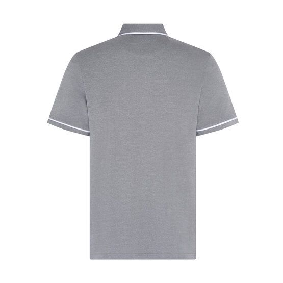 Penguin  The Barback Pete Oxford Half Sleeve Polo gray melange