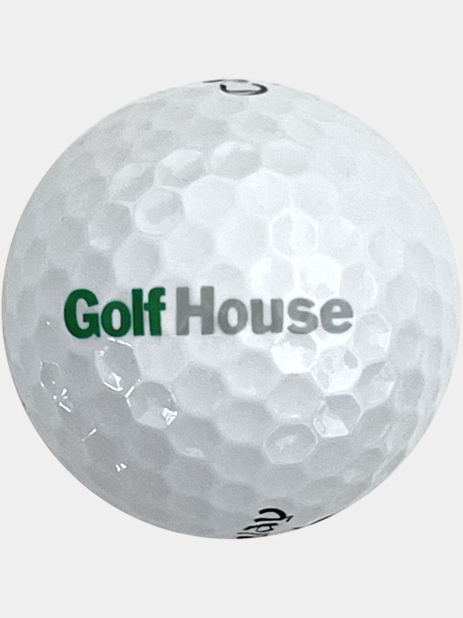 Callaway Supersoft Golfbälle mit Golf House Logo weiß