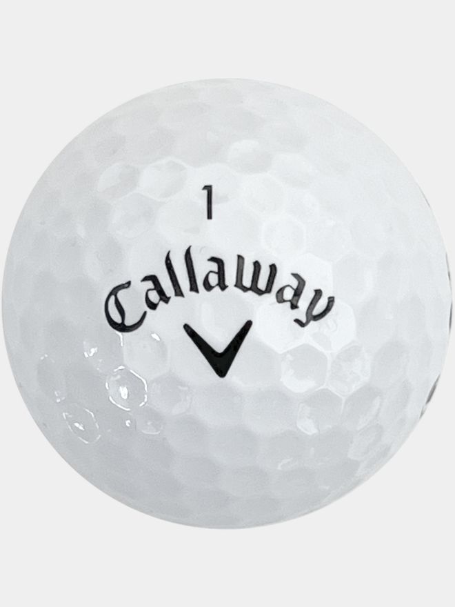 Callaway Supersoft Golfbälle mit Golf House Logo weiß