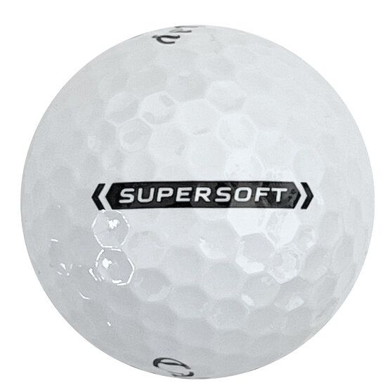 Callaway Supersoft Golfbälle mit Golf House Logo weiß