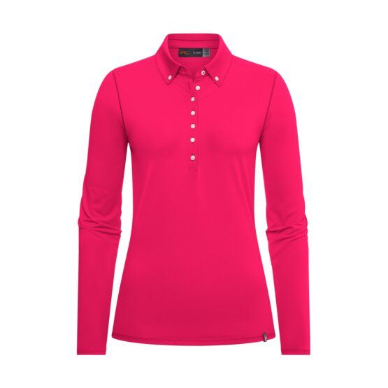 Kjus Scotscraig Langarm Polo pink