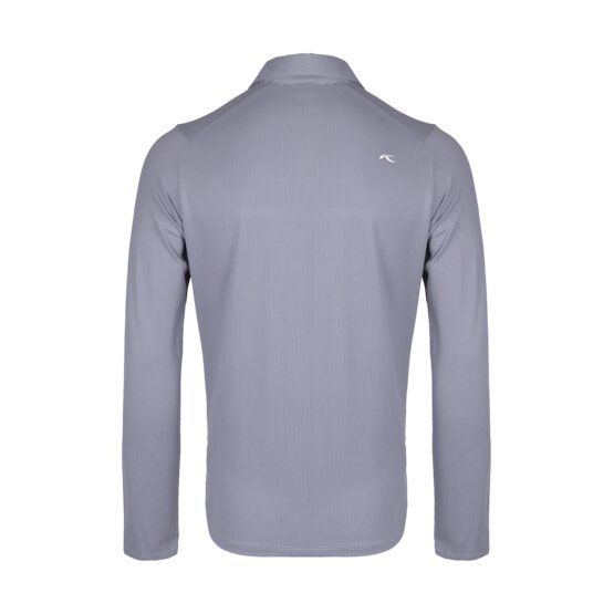 Kjus  Ashton long sleeve polo light gray