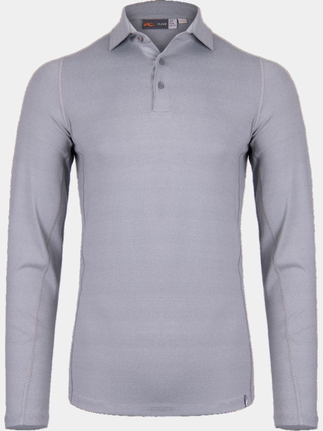 Kjus Scot Langarm Polo grün