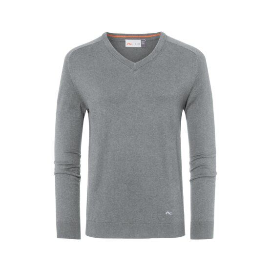 Kjus Kirk V-Neck Pullover grau melange