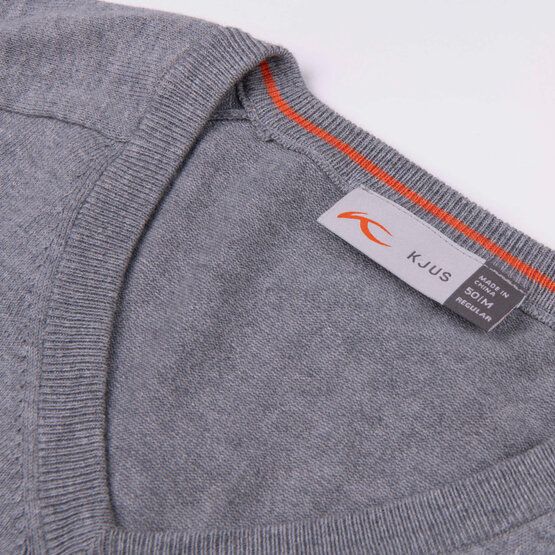 Kjus Kirk V-Neck Pullover grau melange