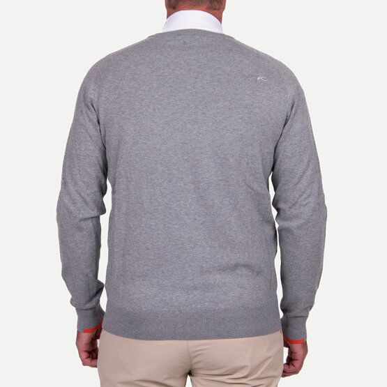 Kjus  Kirk V-neck sweater gray melange