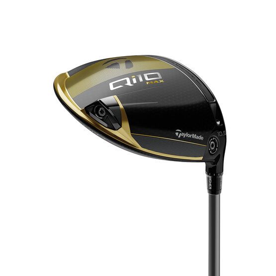 TaylorMade Qi10 MAX Designer Series Black Gold Graphite, Regular