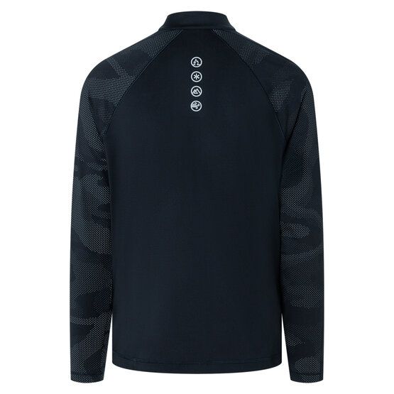 Fire and Ice PREMO3 Stretch Midlayer navy