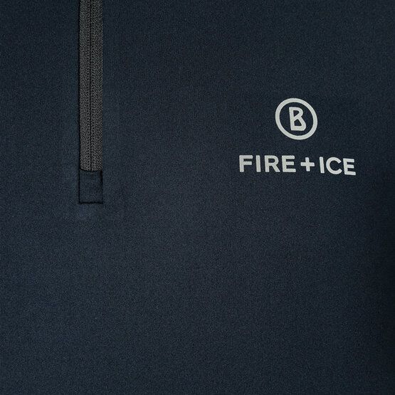 Fire and Ice  Fleecová střední vrstva PASCAL námořnická modrá