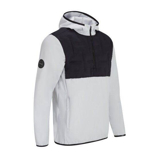 Ping  Norse S6 Zoned Hooded Stretch Jacket light gray