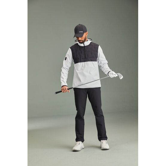 Ping  Norse S6 Zoned Hooded Stretch Jacket light gray