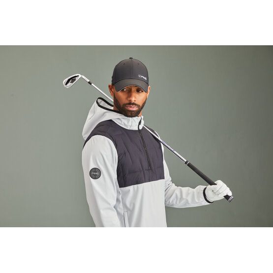 Ping  Norse S6 Zoned Hooded Stretch Jacket light gray