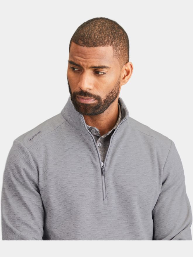 Ping Bexton Stretch Midlayer grau melange