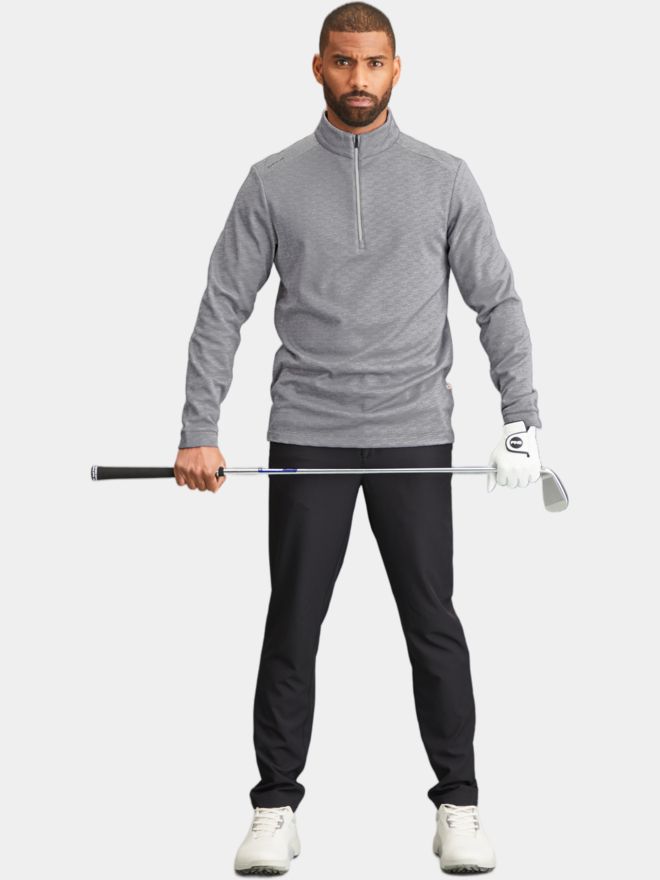 Ping Bexton Stretch Midlayer grau melange