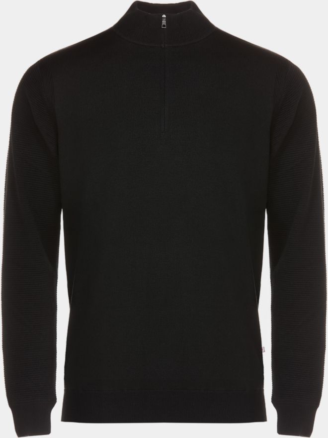 Ping Croy Windstopp Strick schwarz