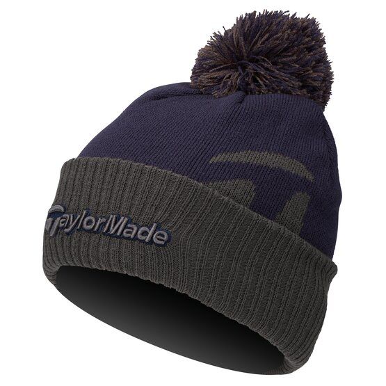 TaylorMade Bobble Beanie navy