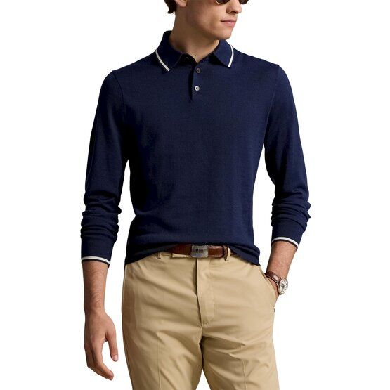 Polo Ralph Lauren Langarm Polo navy