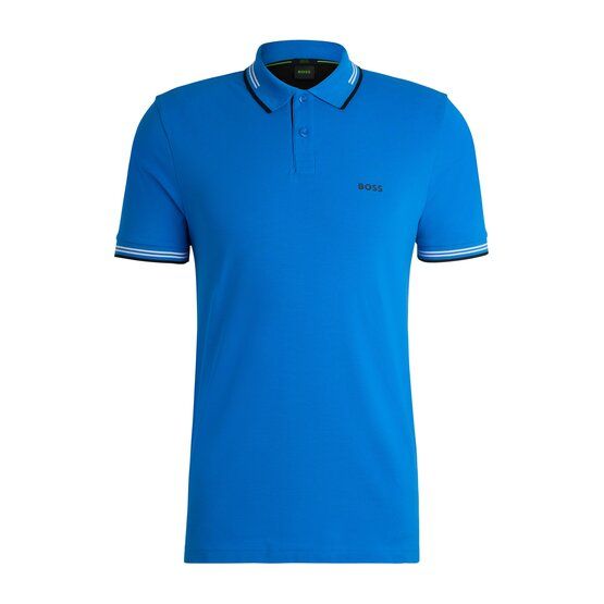 BOSS  Paul half-sleeve polo blue