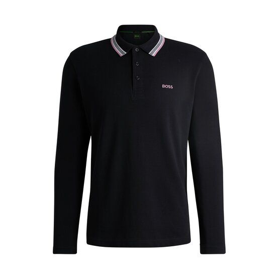 BOSS  Plisy half-sleeve polo navy