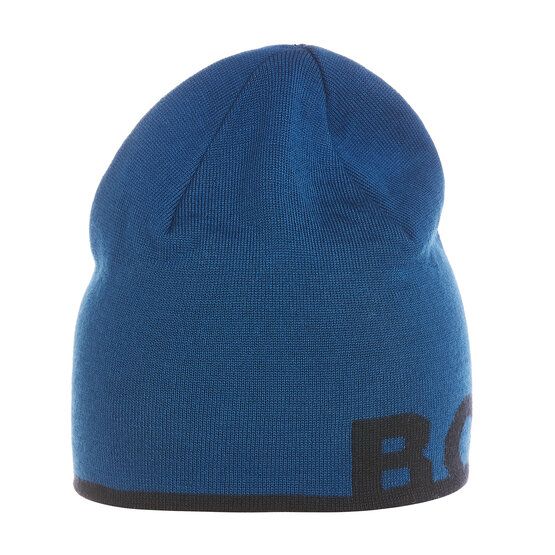 BOSS  Arev beanie cap navy