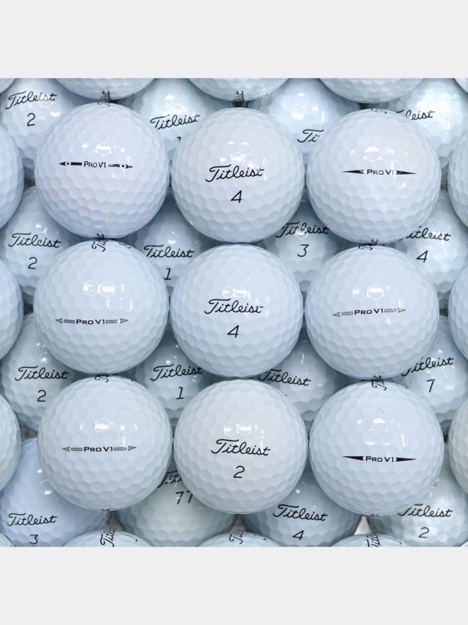 Second Chance Titleist Pro V1 Grade A Lakeballs weiß