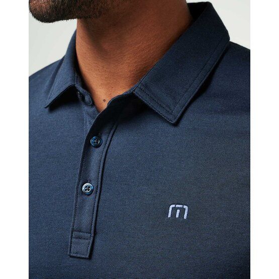 TravisMathew  THE ZINNA half-sleeve polo blue