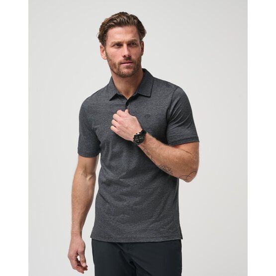 TravisMathew  THE ZINNA half-sleeve polo black