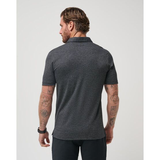 TravisMathew THE ZINNA Halbarm Polo schwarz