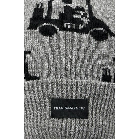 TravisMathew  Čepice MAPES BEANIE šedá melanžová