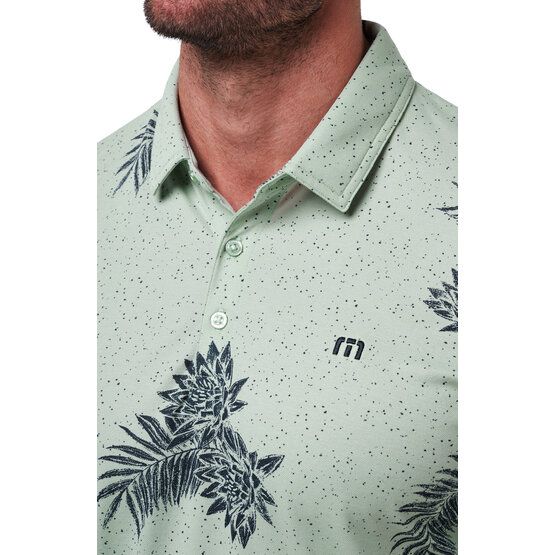 TravisMathew  LUSH FOREST half-sleeve polo olive