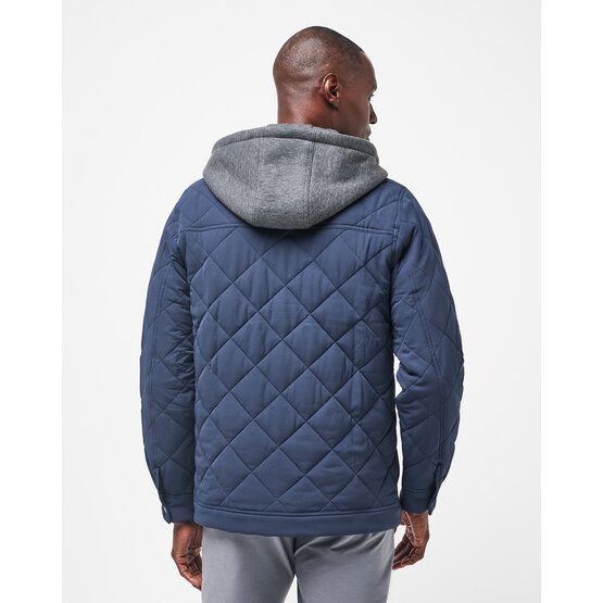 TravisMathew  Termo bunda GREY WAVE námořnická modrá