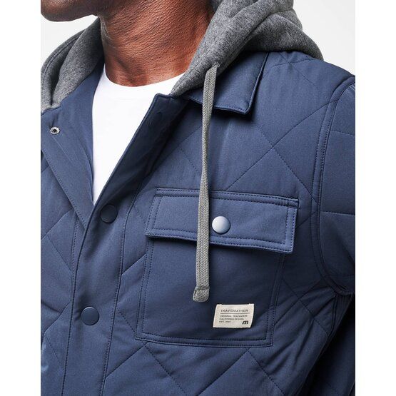 TravisMathew GREY WAVE Thermo Jacke navy