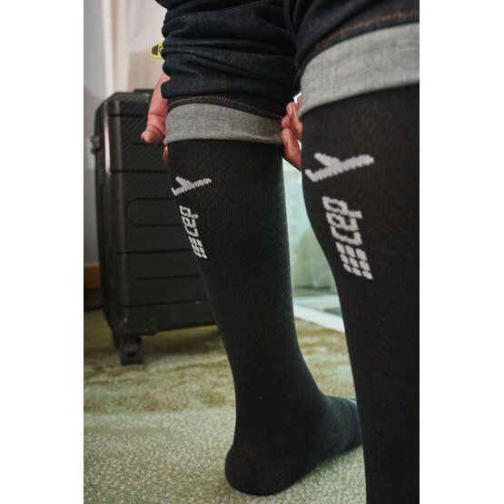 CEP Flight Compression Socks Tall Women schwarz