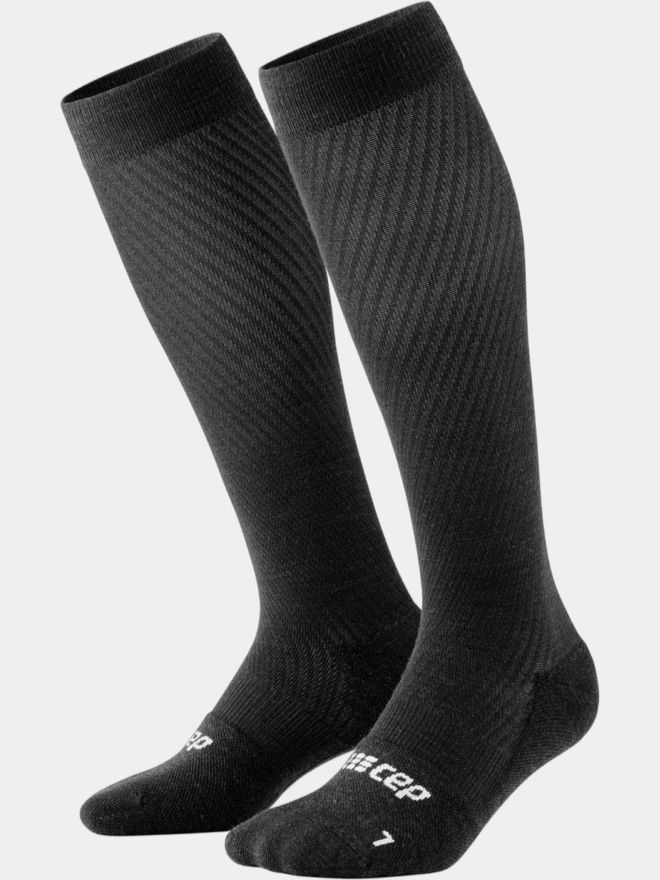 CEP Flight Compression Socks Tall Men schwarz
